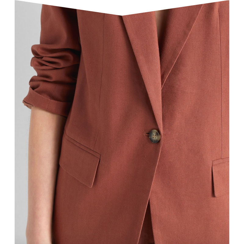 Club Monaco Linen Blazer