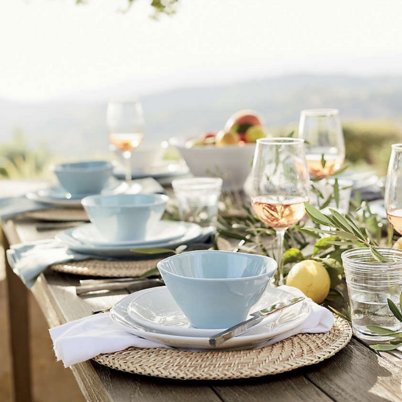 Dinnerware from Crate & Barrel